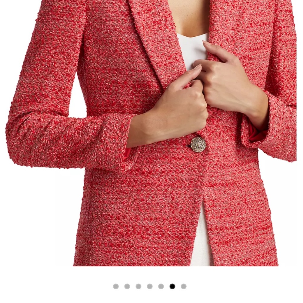 St. John - Textured Tweed Jacket